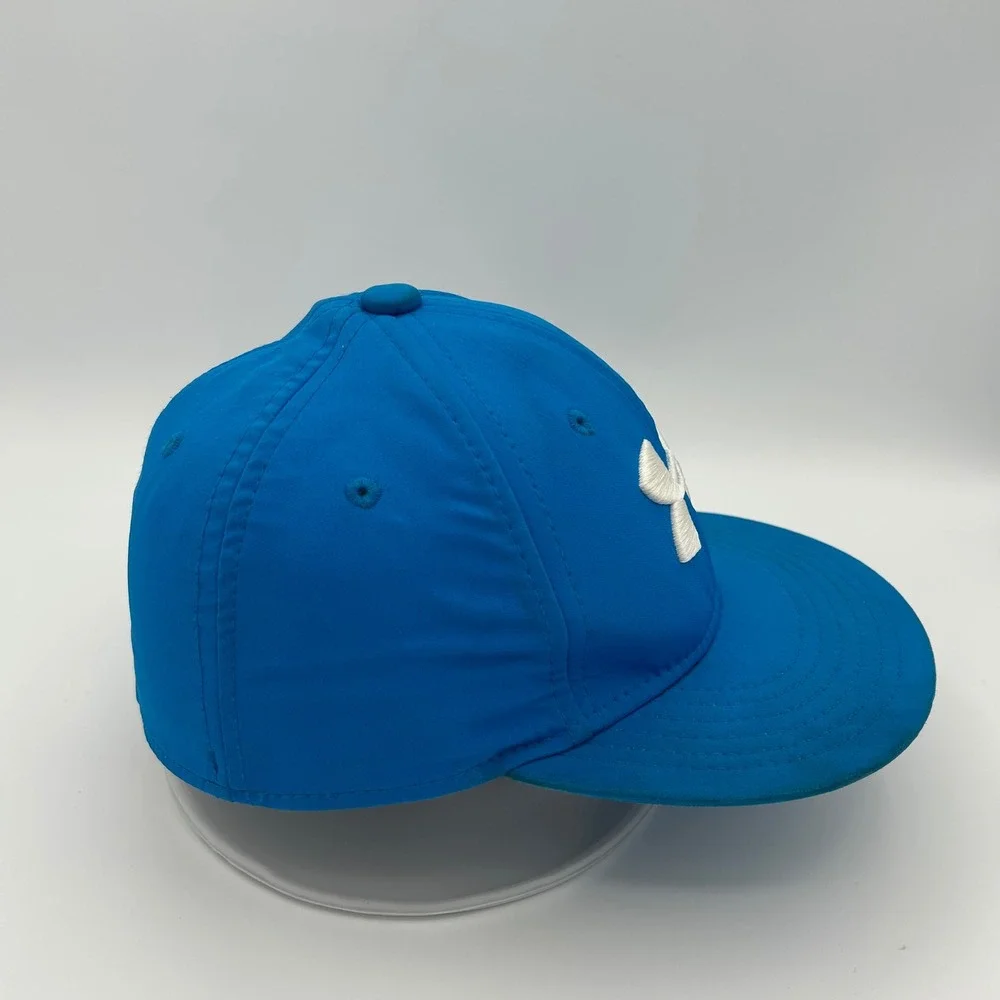 Under Armour Hat Baseball Cap Youth S/M Blue Sportswear Athletic